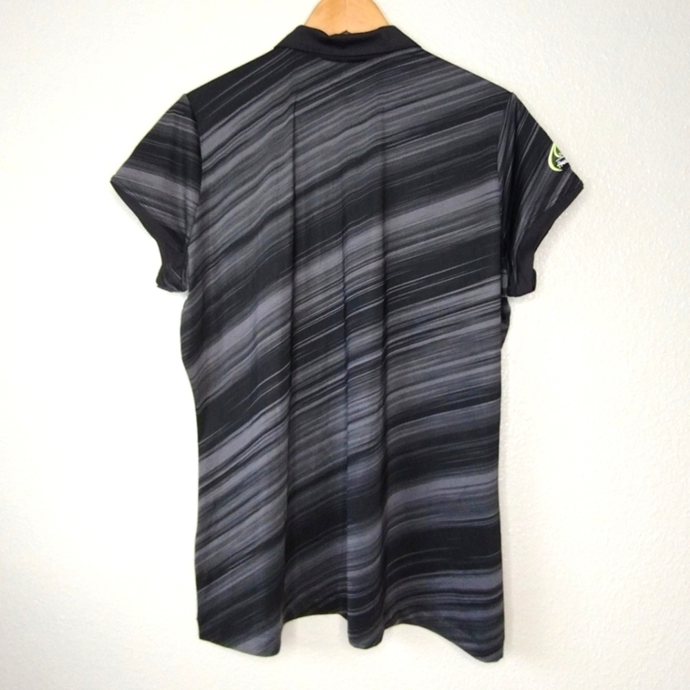 NWT Nike Gold Tour Performance Standard Fit Dri-Fit Shirt - Picture 4 of 14